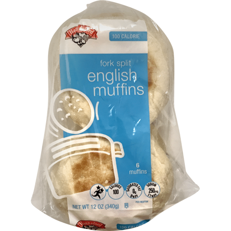 Hannaford 100 Calorie English Muffins (12 oz) Instacart