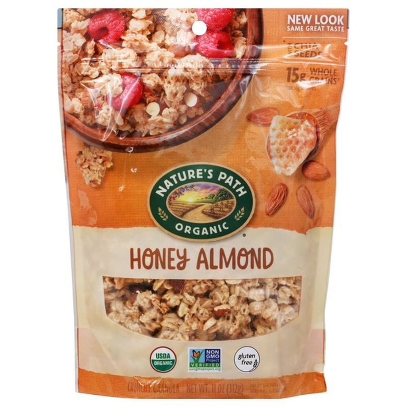 Nature's Path Organic Gluten Free Selections Honey Almond Granola with