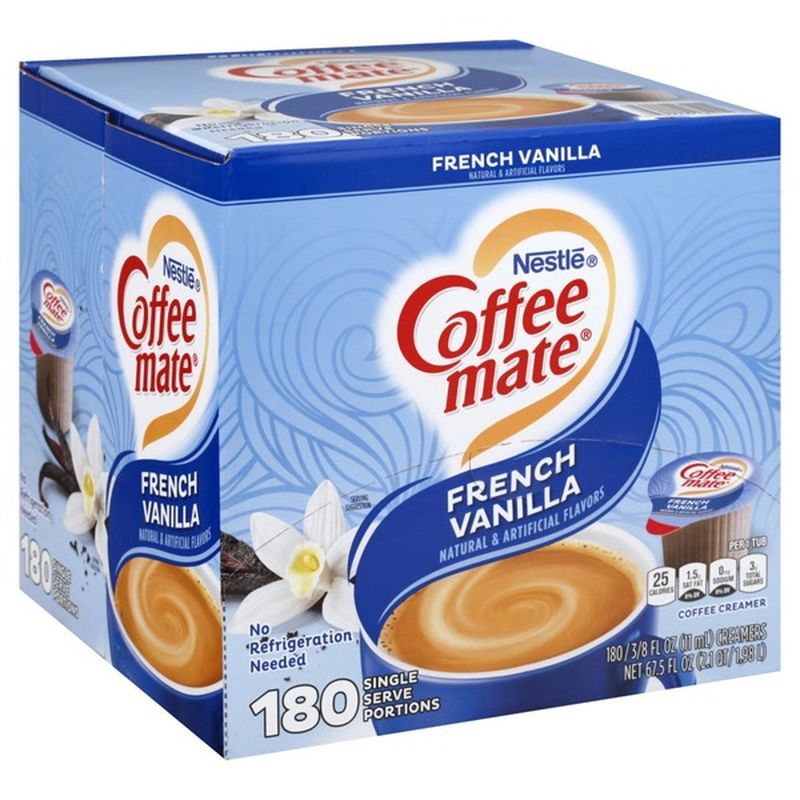 Nestlé Coffee Mate Coffeemate Single-Serve Creamer, French Vanilla (180 ct) from Smart & Final ...