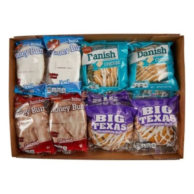 Cloverhill Bakery Ultimate Danish and Honey Bun Variety Pack (each