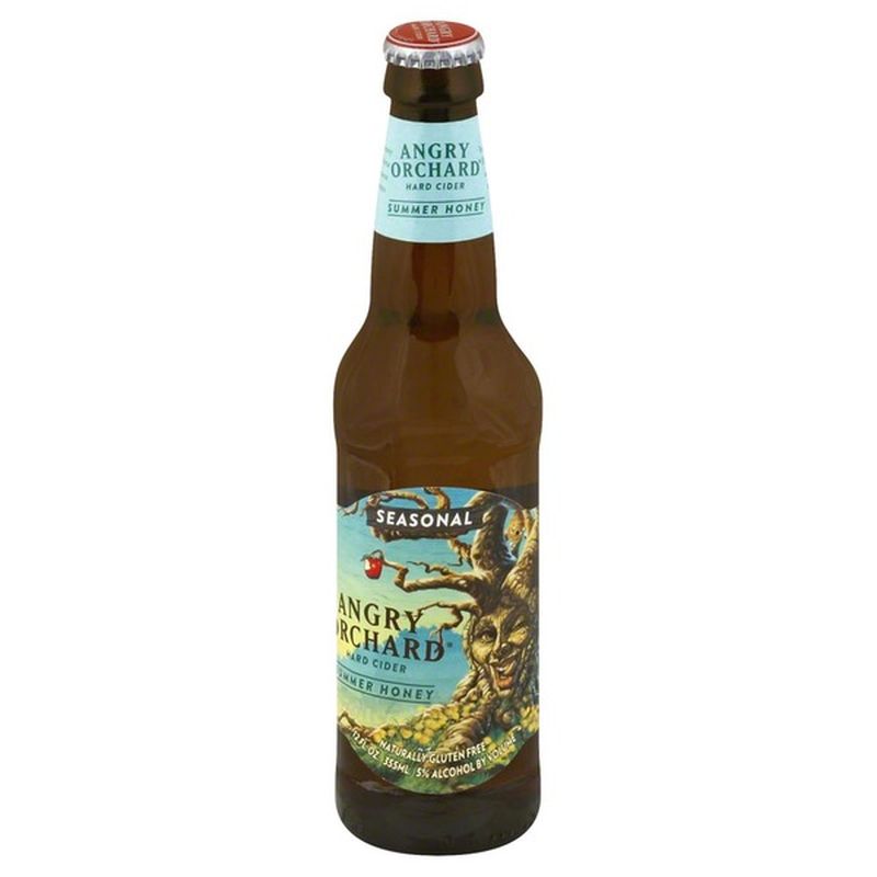 Angry Orchard Beer, Hard Cider, Summer Honey (12 fl oz) - Instacart