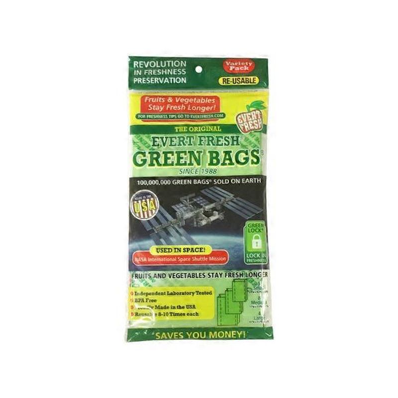EvertFresh Variety Pack Green Bags (each) Instacart