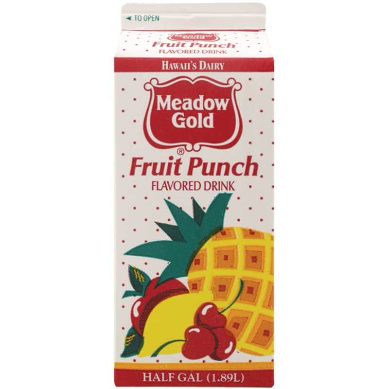 Meadow Gold Fruit Punch Drink