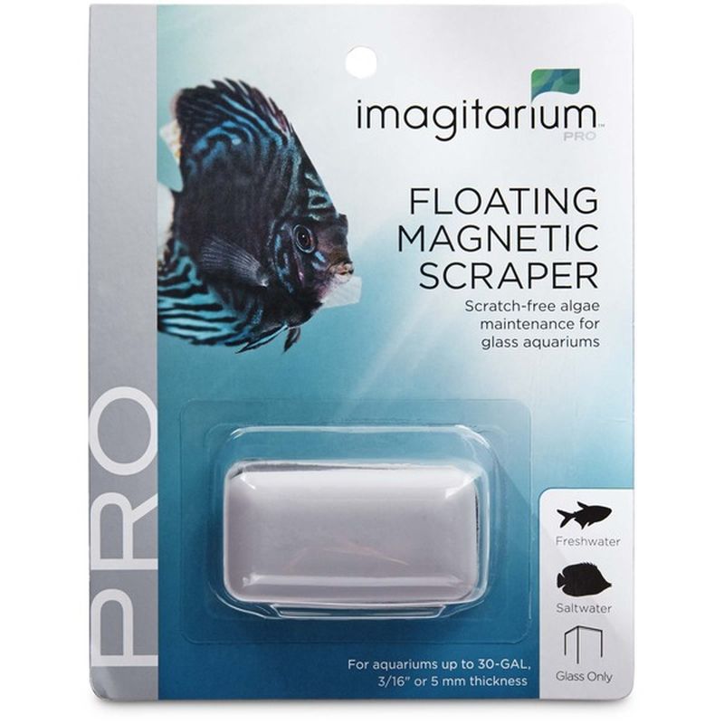 Imagitarium Floating Scraper For Glass Aquariums (1 ct