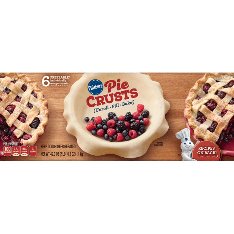 Pillsbury Pie Crusts 42 3 Oz Instacart