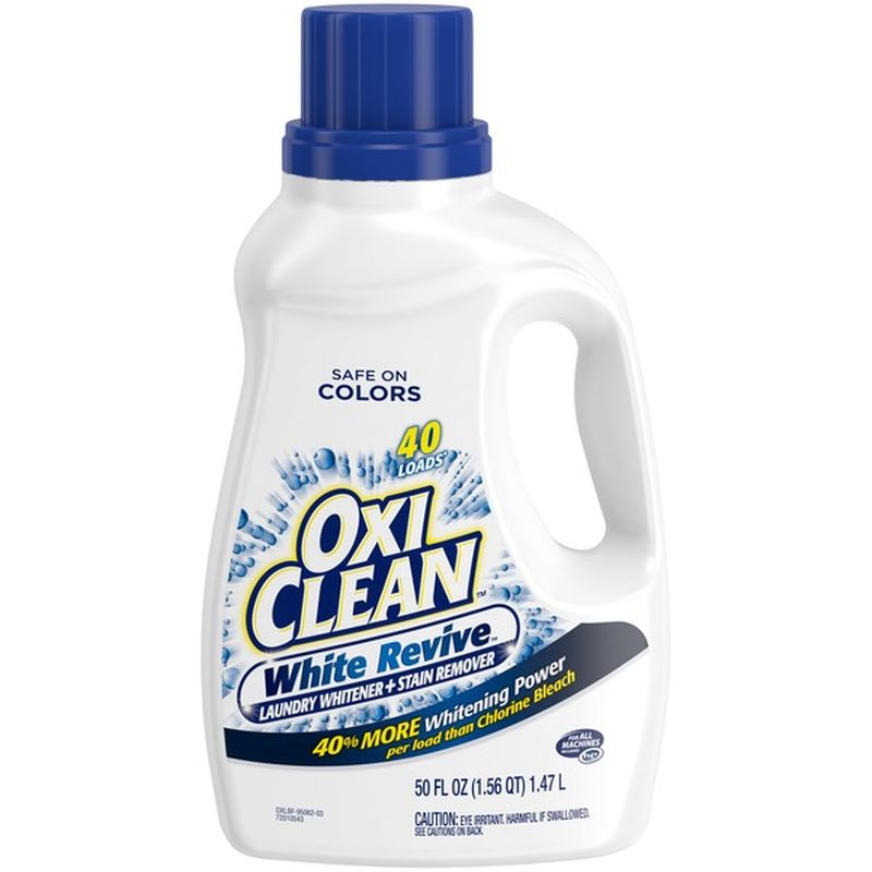 Oxi Clean White Revive Liquid Laundry Whitener Stain Remover 50 Fl Oz Instacart