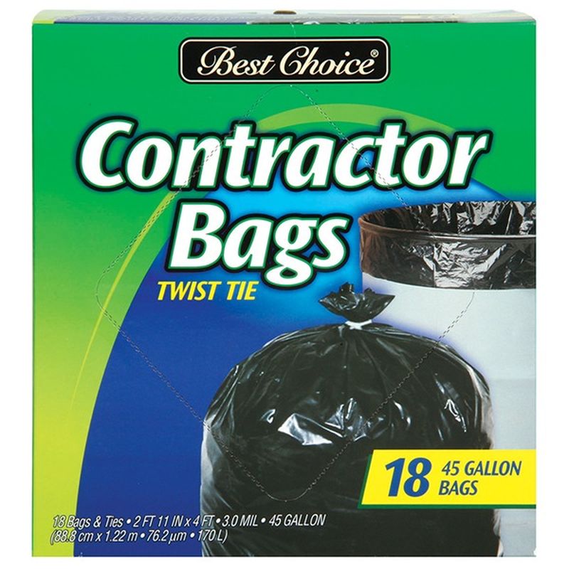 Best Choice Contractor Bags (18 ct) Instacart