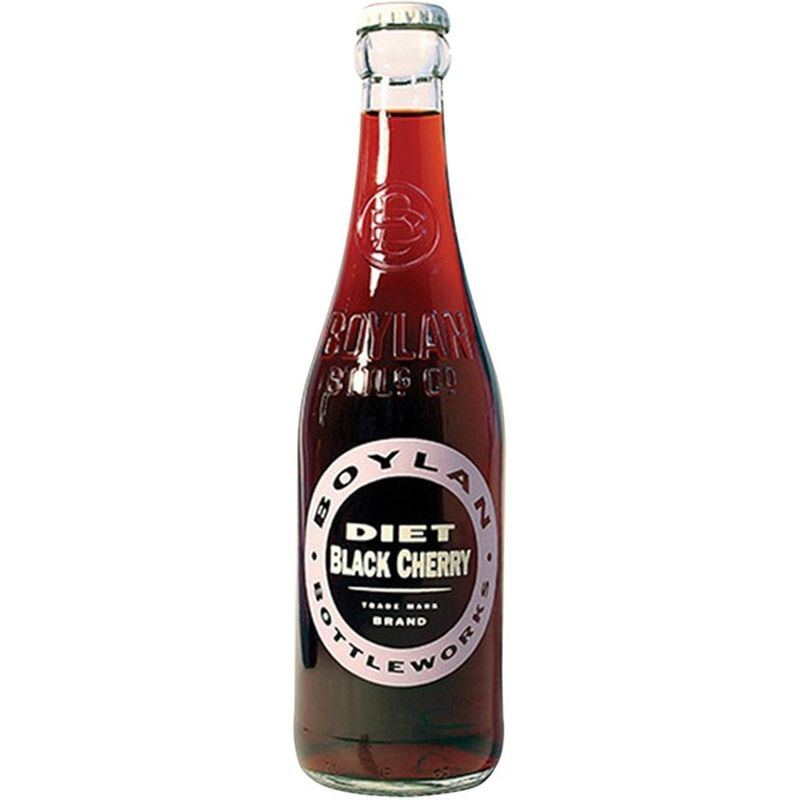 Boylan Bottling Diet Black Cherry Soda (12 fl oz) Delivery or Pickup