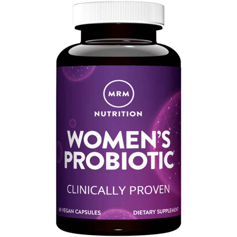 Mrm Nutrition Women's Probiotic Clinically Proven Dietary Supplement Vegan Capsules