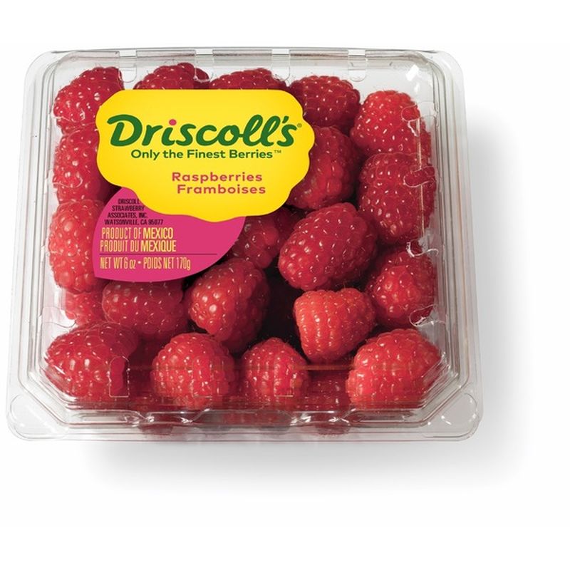 Driscoll's Raspberries (6 oz Container) - Instacart