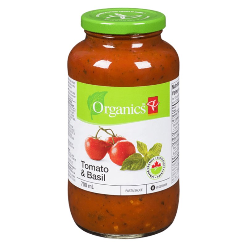 President's Choice Tomato & Basil Pasta Sauce (700 ml) from Real Canadian Superstore Instacart