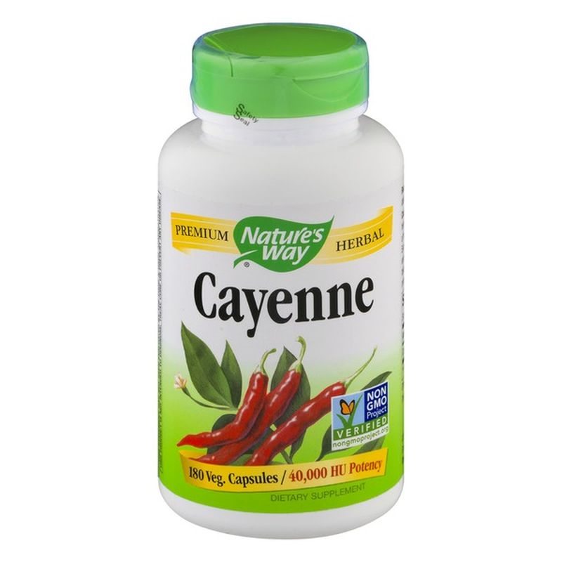 Nature's Way Cayenne Fruit (180 each) Instacart