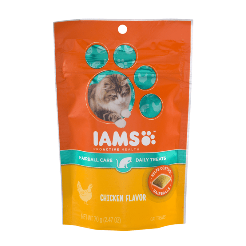 iams cat hairball treats