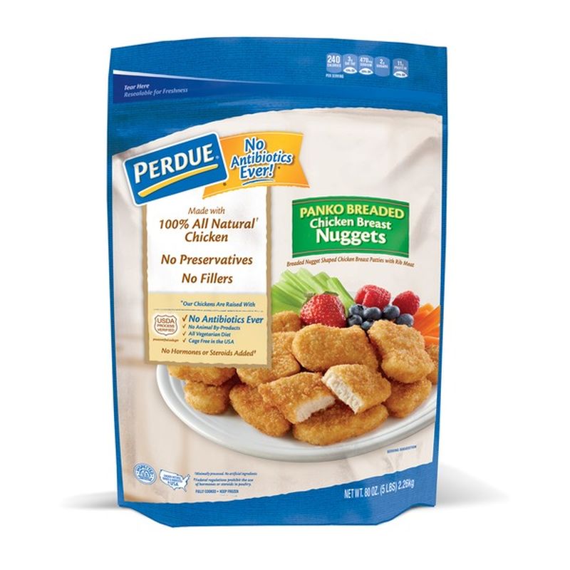 Perdue Fully Cooked Breaded Panko Nuggets 5 Lb Instacart