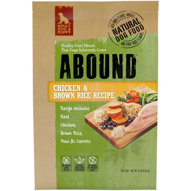 Abound Chicken & Brown Rice Dog Food