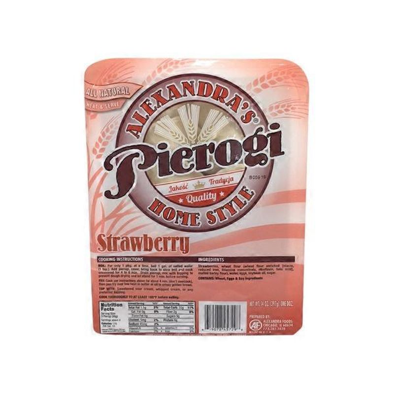 Alexandras Strawberry Pierogi (14 oz) Instacart