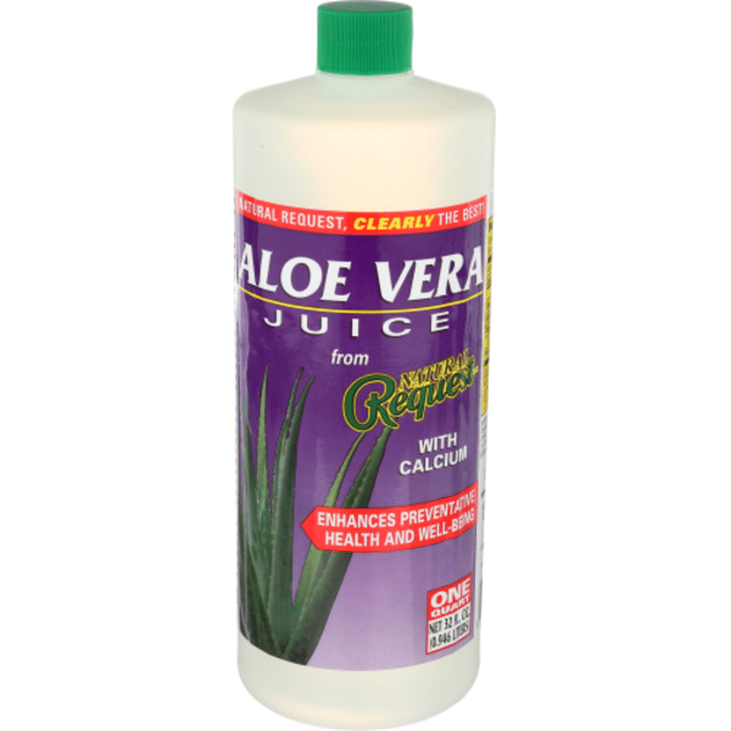 Natural Request Aloe Vera Juice, with Calcium (32 oz) from Sprouts