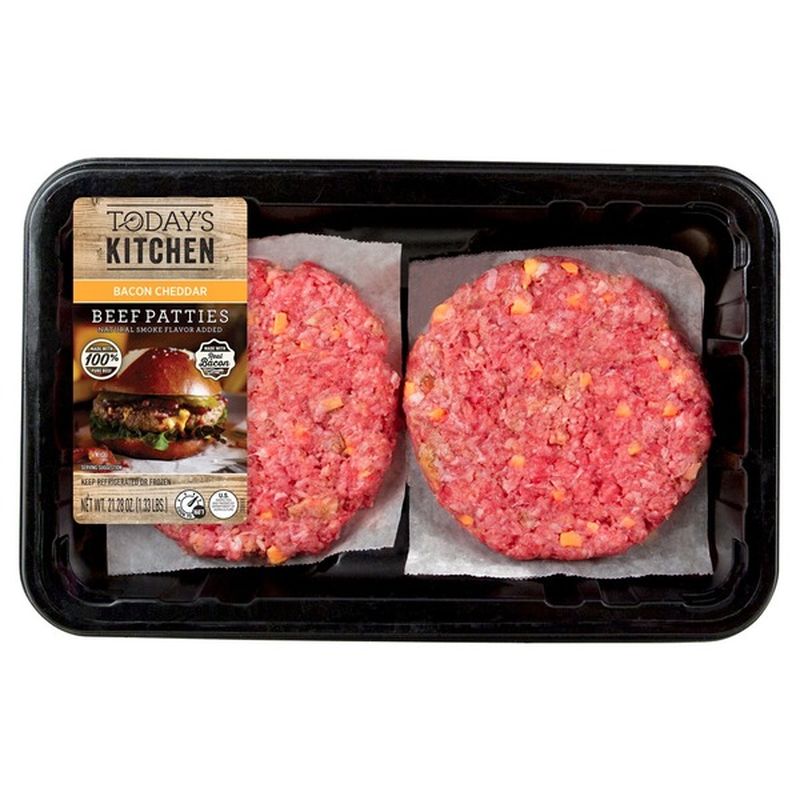 Cargill Bacon Cheddar Beef Patties