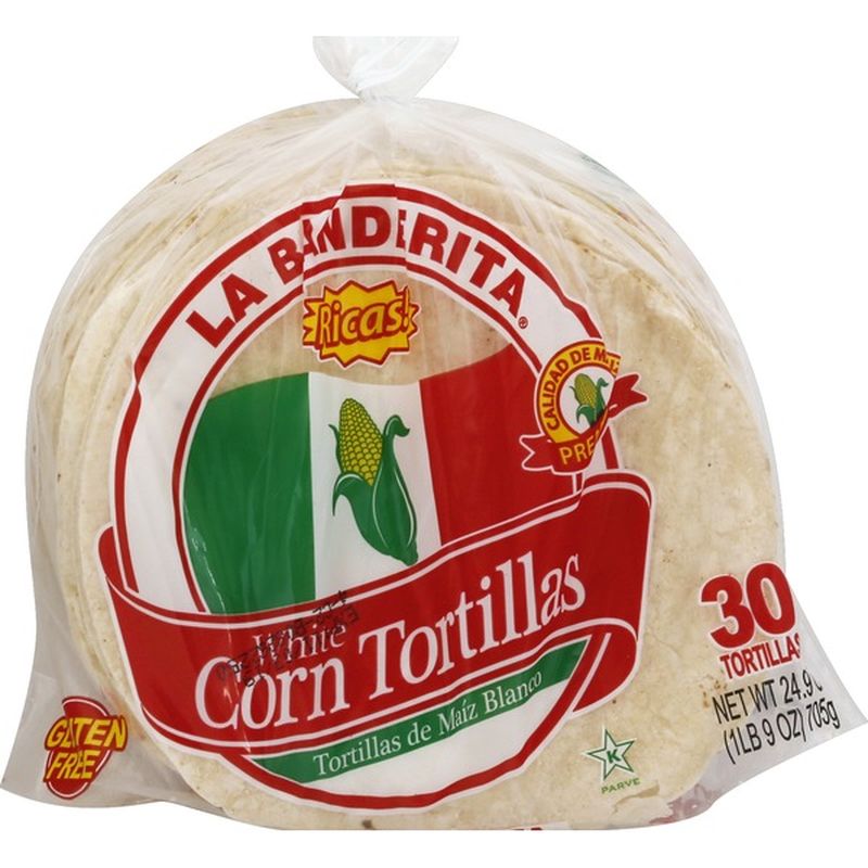 La Banderita Corn Tortillas (27.5 oz) from Walmart Instacart
