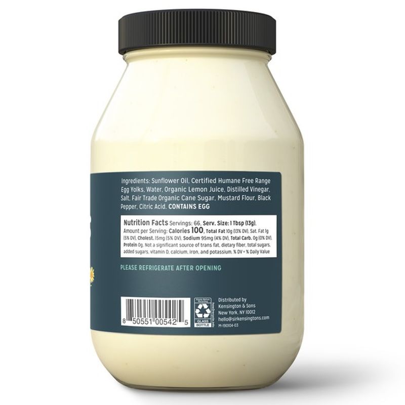 Sir Kensington's Mayonnaise Classic (32 oz) - Instacart