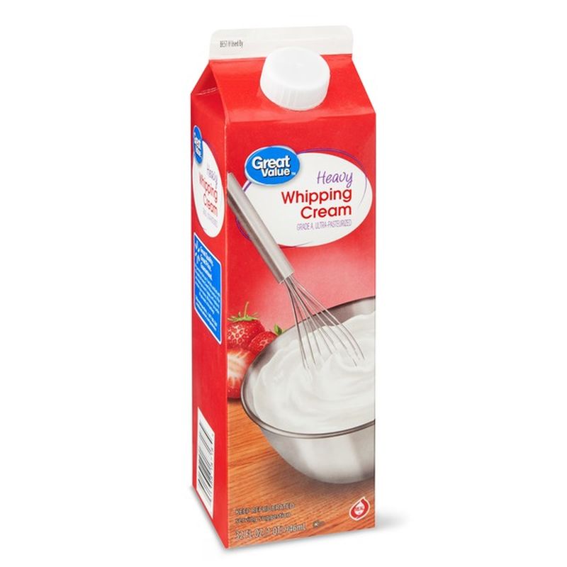 Great Value Whipping Cream Heavy 32 Oz Delivery Or Pickup Near Me - Instacart