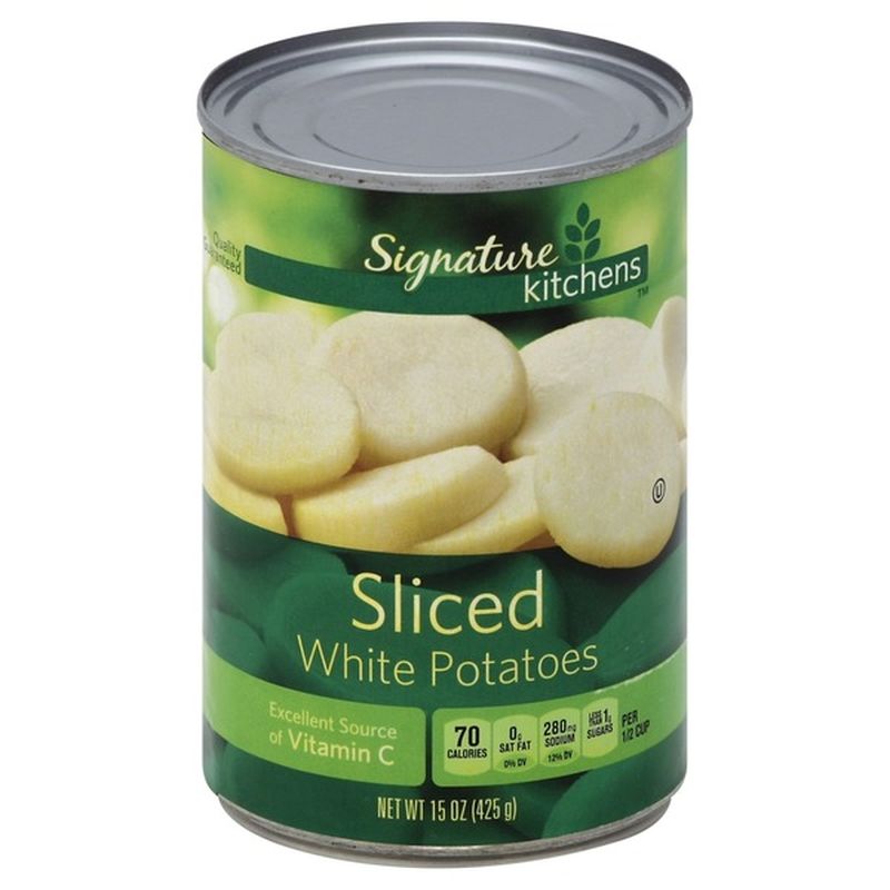 Signature Kitchens Sliced White Potatoes (15 oz) from Safeway Instacart
