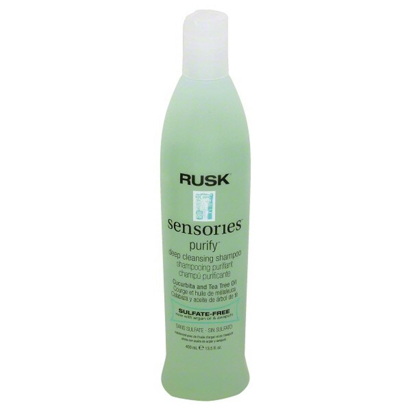 RUSK Shampoo, Deep Cleansing, Purifying, Cucurbita and Tea Tree Oil