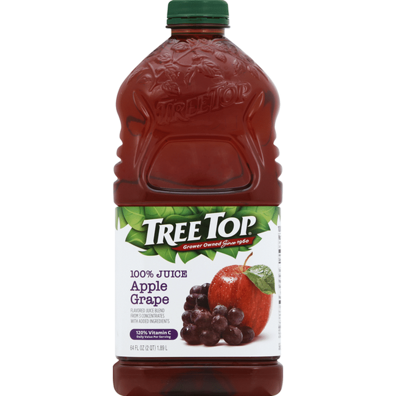 treetop apple juice ingredients
