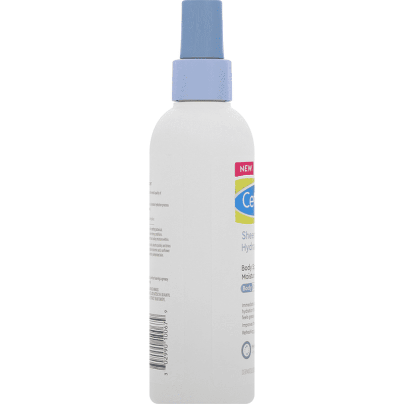 cetaphil sheer hydration body spray moisturizer 7oz