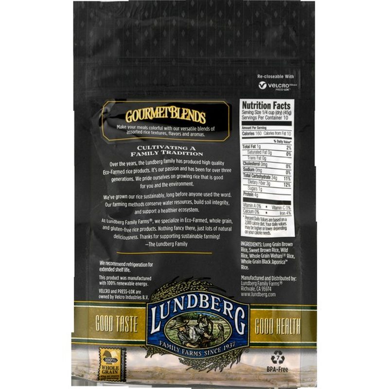 Lundberg Family Farms Rice Wild Blend 16 Oz Instacart