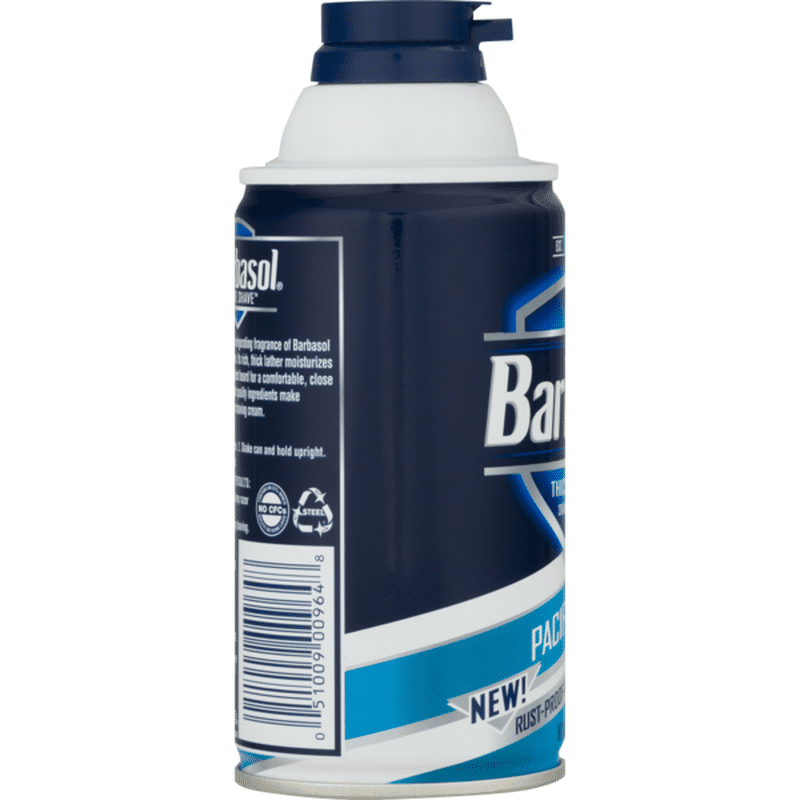 Barbasol Thick & Rich Shaving Cream Pacific Rush (10 oz) from Publix