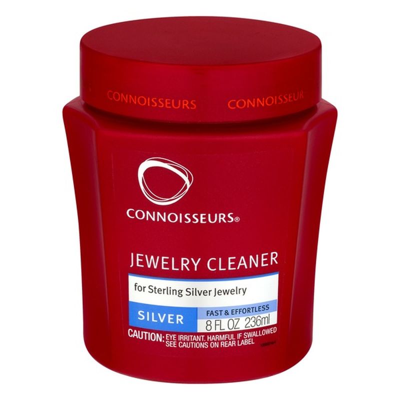 Connoisseurs Jewelry Cleaner for Sterling Silver Jewelry (8 fl oz