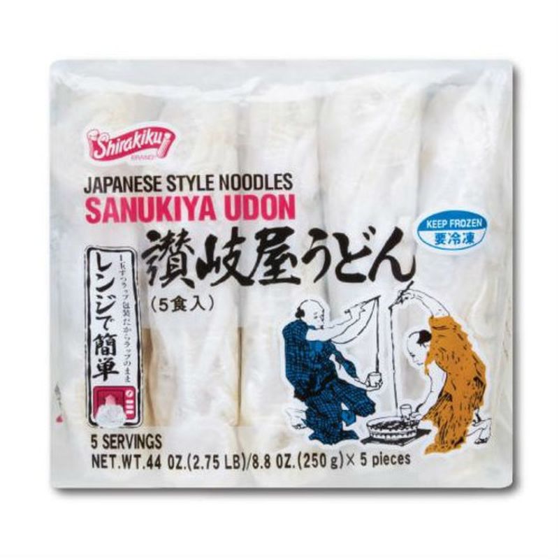 Shirakiku Sanukiya Udon Japanese Style Noodles 2 75 Lb Delivery Or