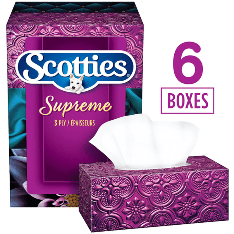 3-ply Supreme Facial Tissue