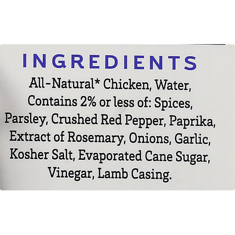 Amylu Spicy Andouille Chicken Sausages (9 oz) from JewelOsco Instacart