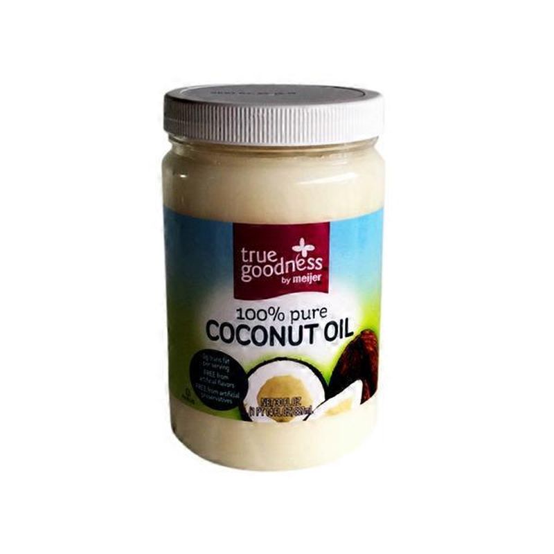 Meijer 100 Pure Refined Coconut Oil (30 fl oz) Instacart