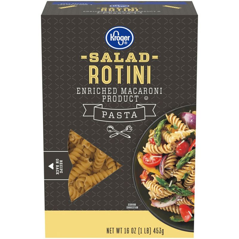 Kroger Enriched Macaroni Product, Salad Rotini