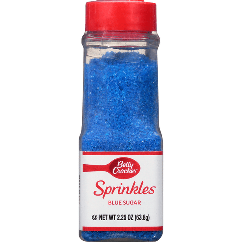 Betty Crocker Sprinkles, Blue Sugar (2.25 oz) Instacart