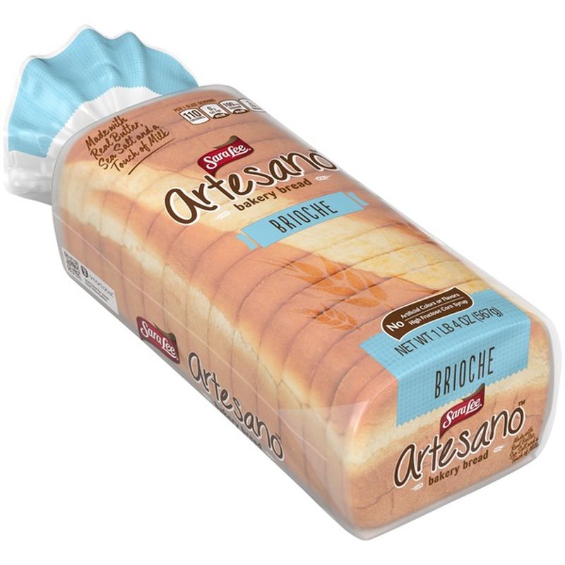 Sara Lee Artesano Brioche Bakery Bread (2.7 oz) from ...