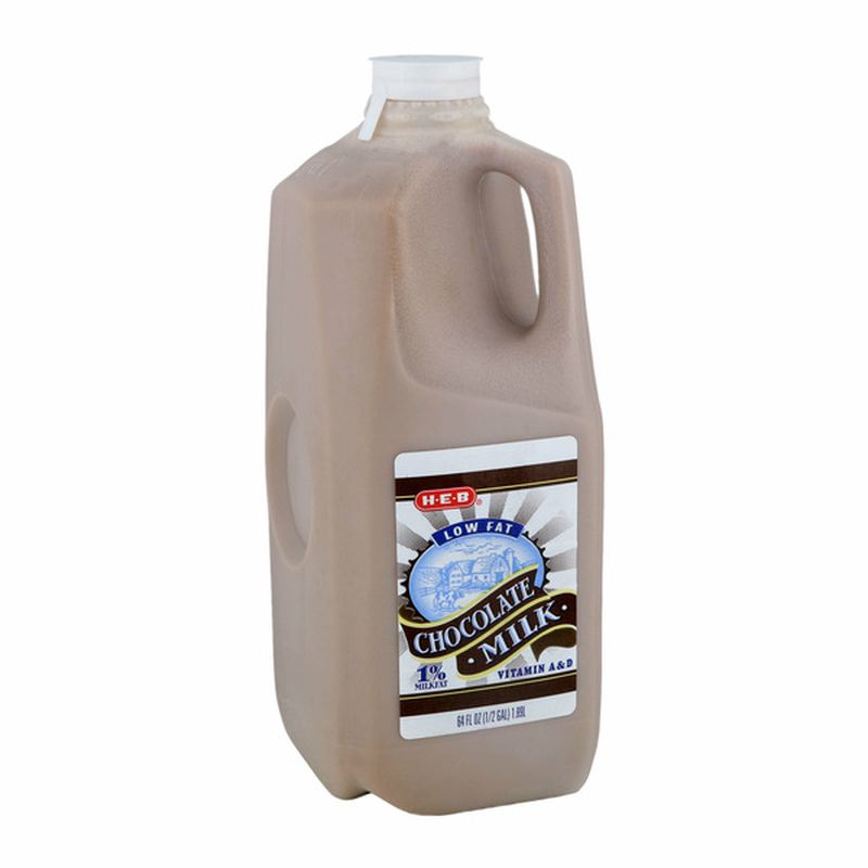 H-E-B Low Fat 1% Milkfat Strawberry Milk