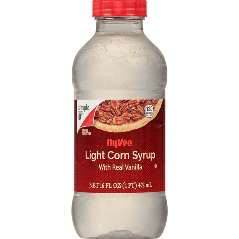 HyVee Light Corn Syrup, with Real Vanilla (16 oz) Instacart