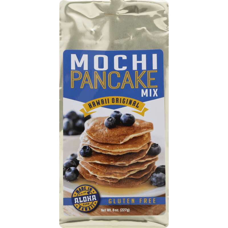 Mochi Pancake Mix, Gluten Free, Hawaii Original (8 oz) Instacart