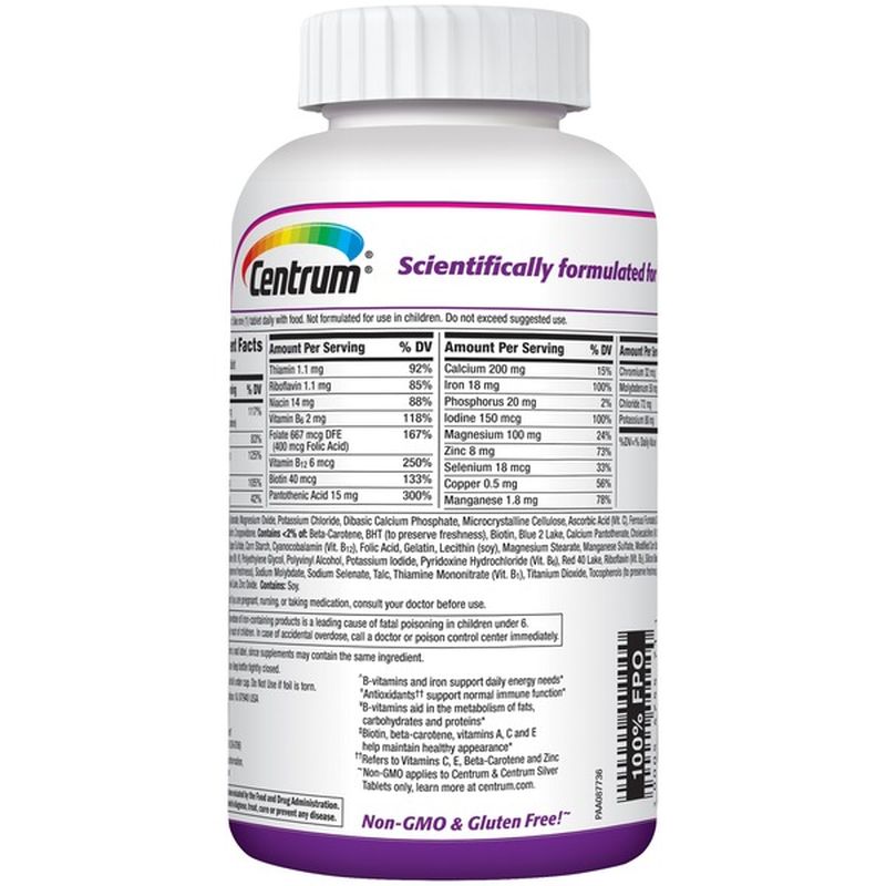 Centrum Multivitamin with Minerals (200 ct) Instacart