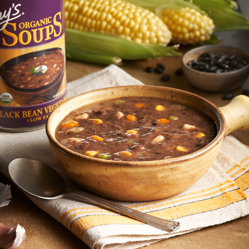 Amy's Amy’s Organic Black Bean Vegetable Soup, Low Fat, 14.5 oz. (14.5