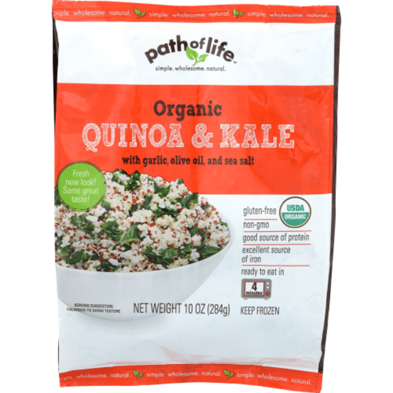 Path of Life The Original Quinoa & Kale With Garlic, Olive Oil & Sea