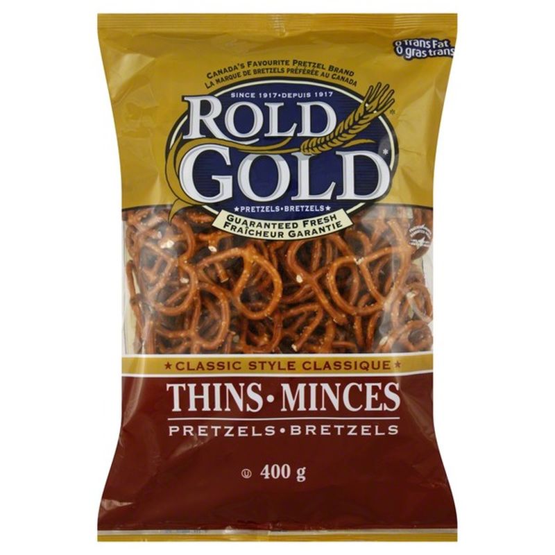 Rold Gold Pretzels, Classic Style, Thins (400 g) Instacart