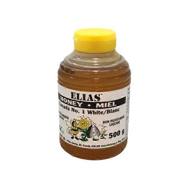 Elias Honey Traditional Unpasteurized Honey in Squeeze Bottle