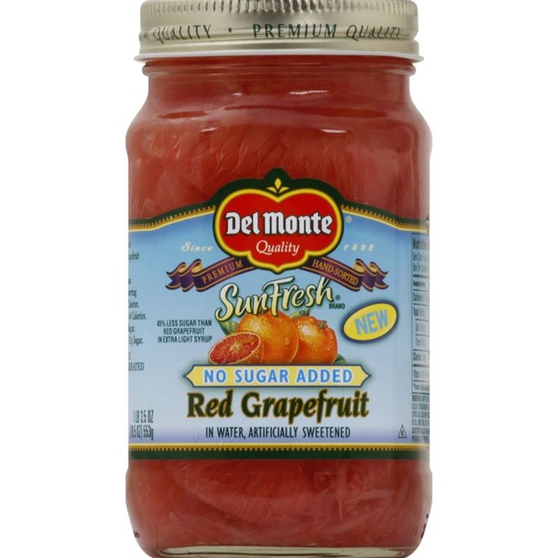 Del Monte Red Grapefruit, in Water (19.5 oz) - Instacart