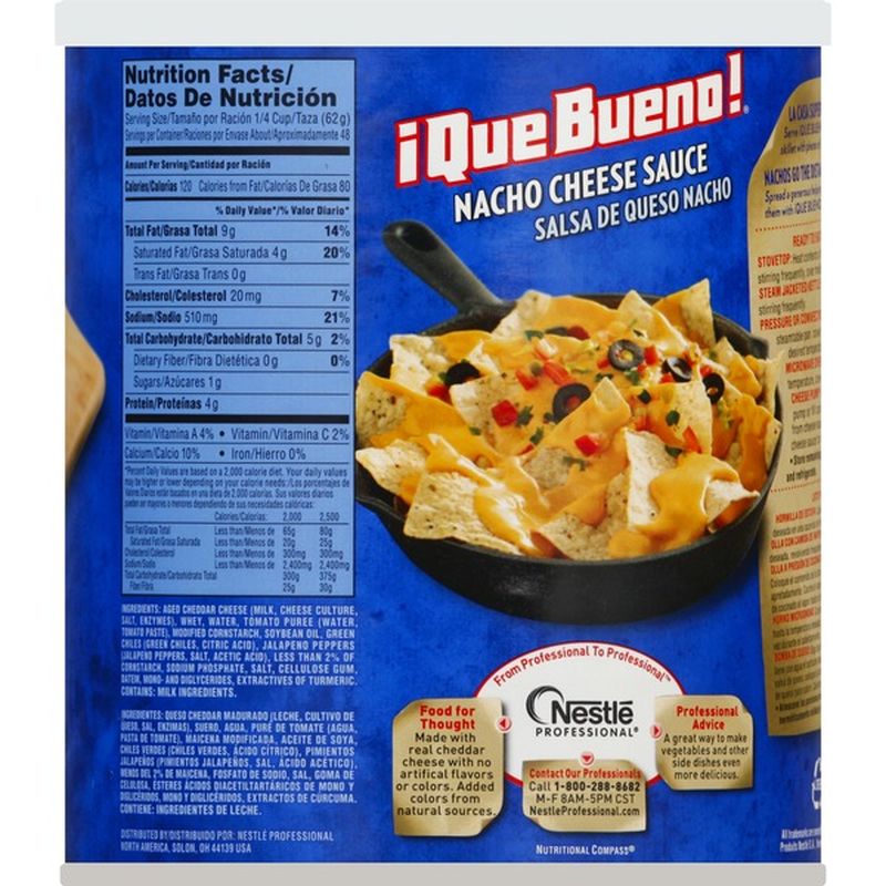 Bueno Sauce, Nacho Cheese (6 lb) Instacart