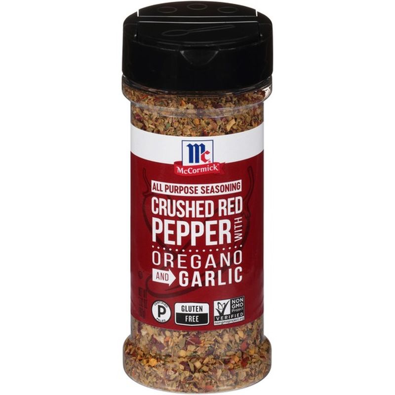 McCormick® Crushed Red Pepper with Oregano and Garlic All Purpose